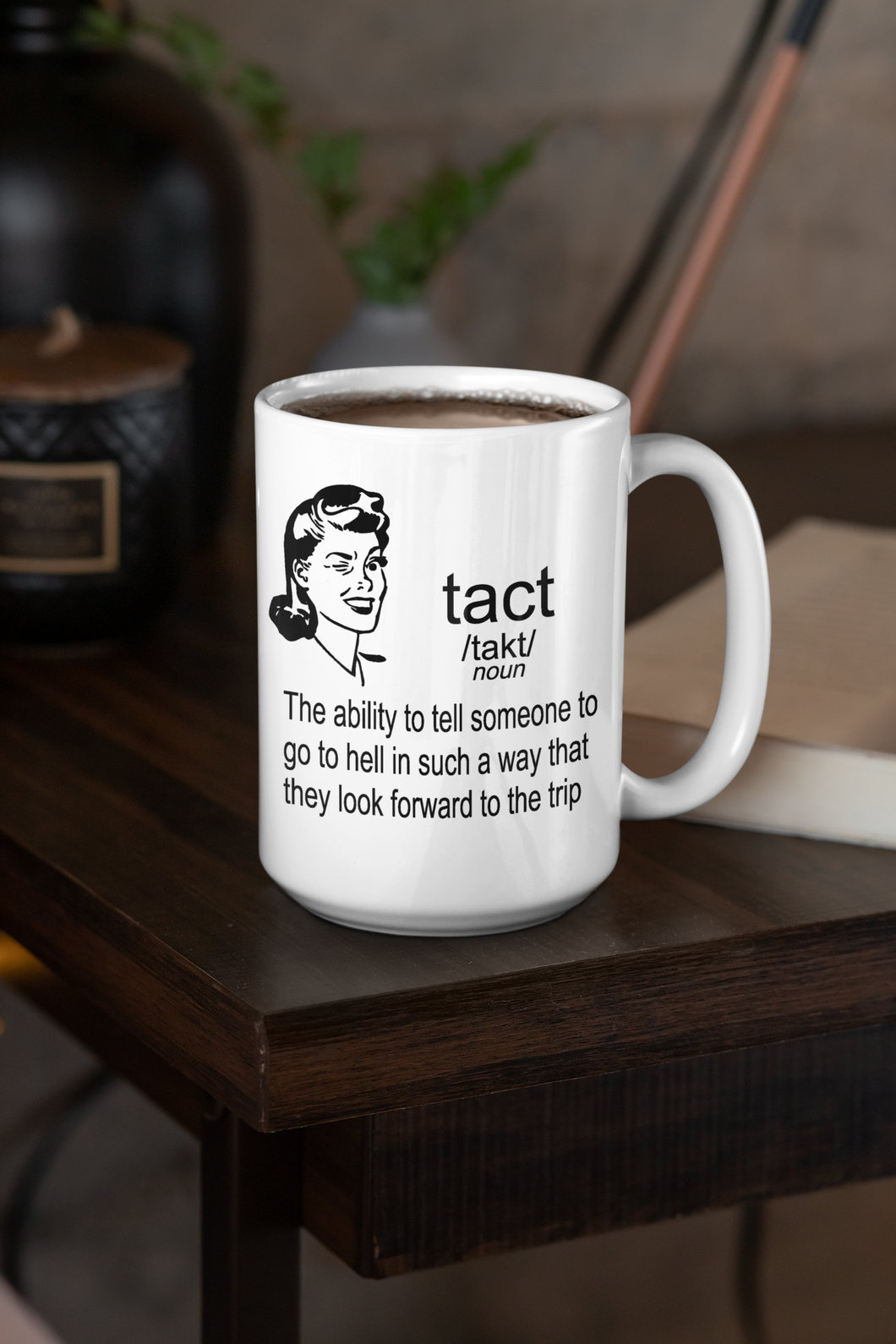 Tact Defined-15 oz mug