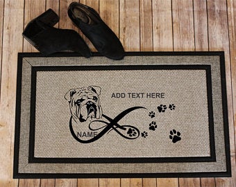 English Bulldog Custom Doormat - 18