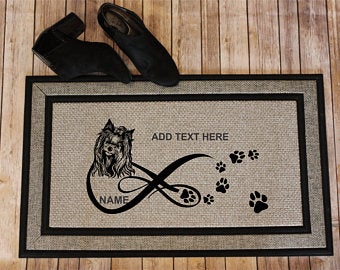 Yorkshire Terrier Custom Doormat - 18